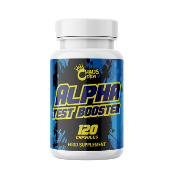 Chaos Crew ALPHA Test Booster 120 Caps