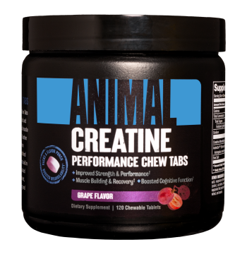 Animal Creatine Chews 120 Tabs Grape